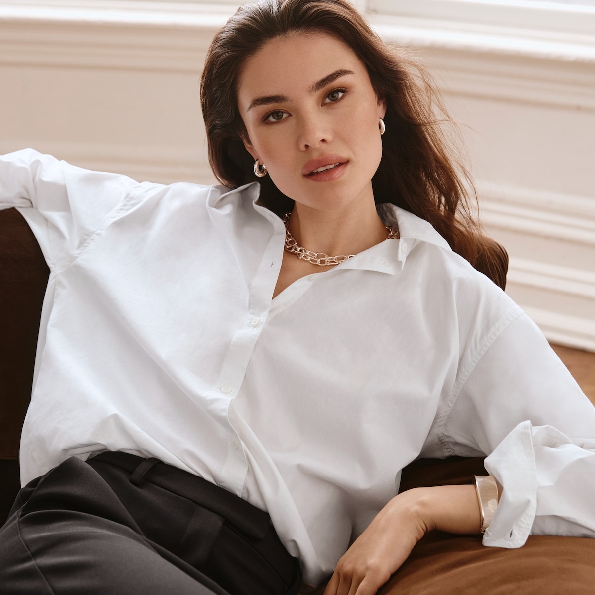 Joe Fresh Haut boutonné à manches longues 1 ea, 39,00 $/1ch