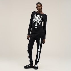 Joe Fresh Skeleton Sleep Set 1 ea, $35.00/1ea