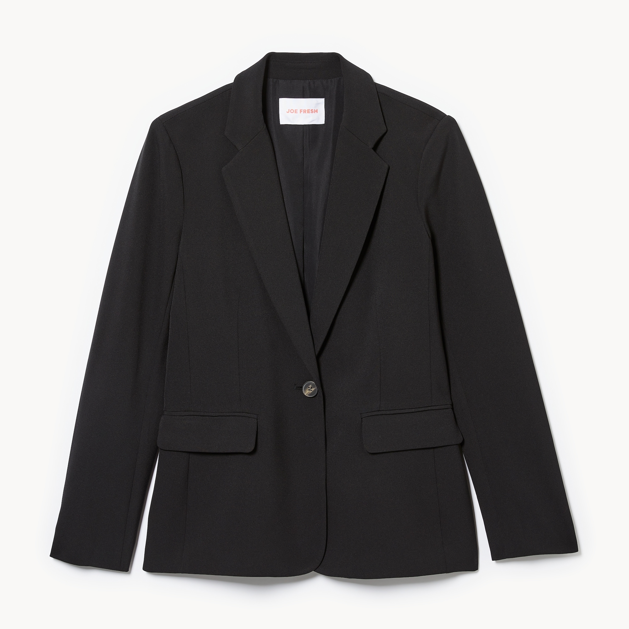 Women+ Single Breasted Blazer in JF Black from Joe Fresh
