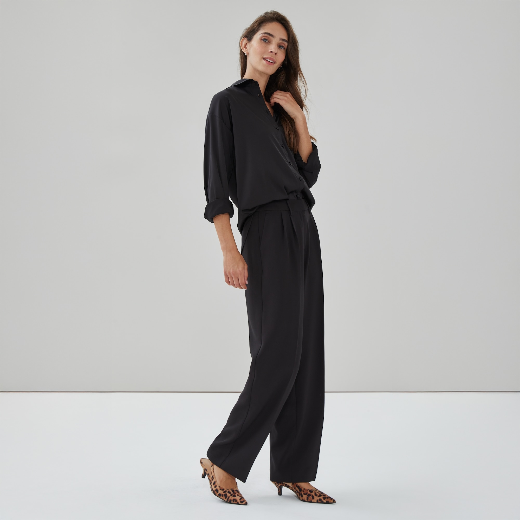 Pleated Trouser