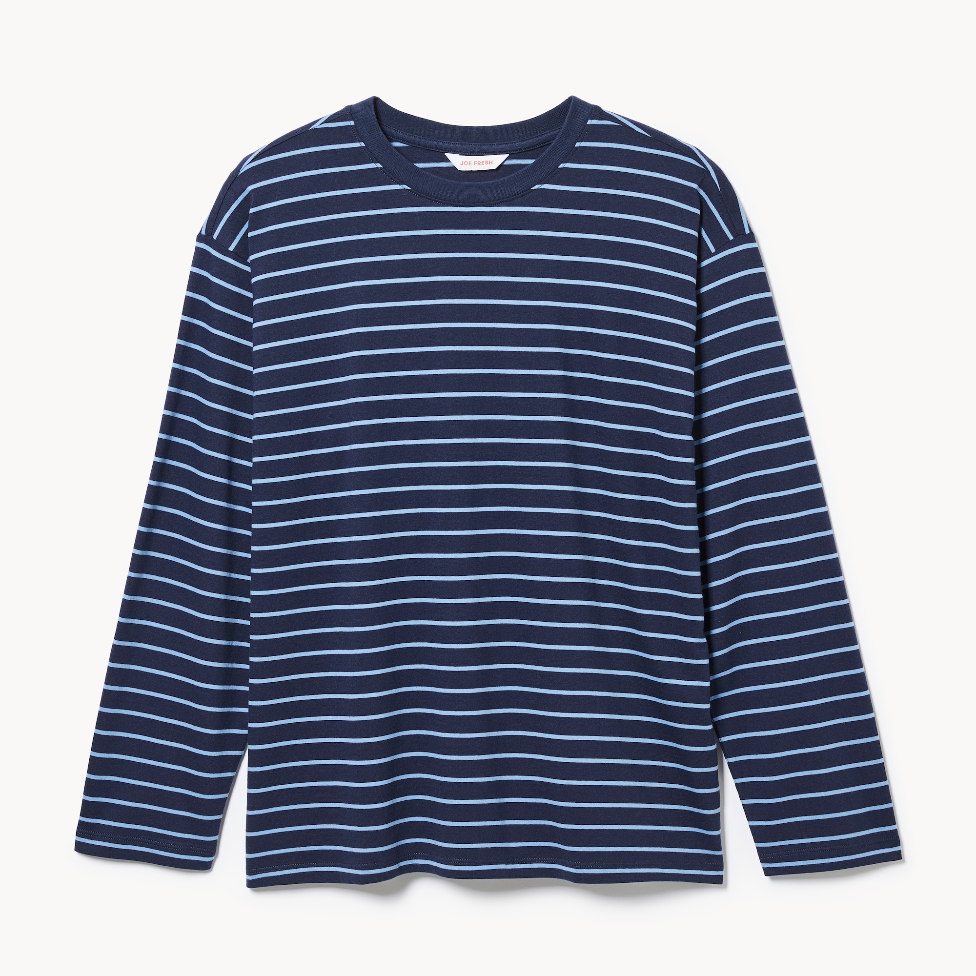 トップス WIDE STRIPED L-S TEE SHIRT MULTI zbrandy Black and White Striped T Shirts Women Long Sleeve