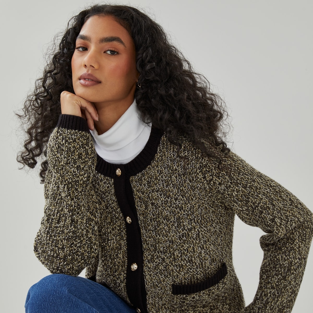 Tweed Cardigan