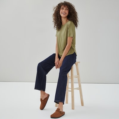 Relaxed T-Shirt - Light Olive