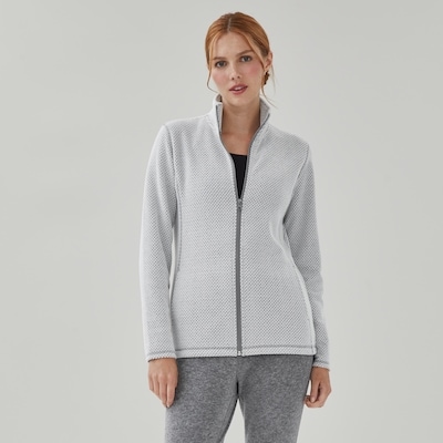 Active Fleece Jacket - White