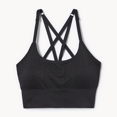 Soutien-gorge sport pour impact moyen - Noir