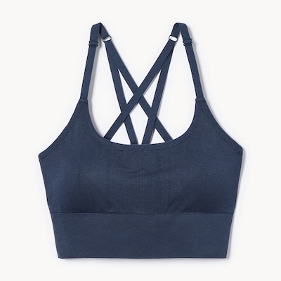Soutien-gorge sport pour impact moyen - Marine