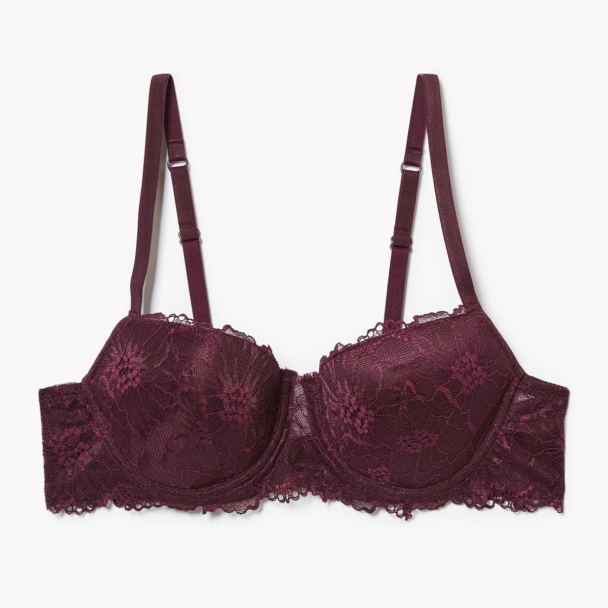 Soutien-gorge balconnet en dentelle