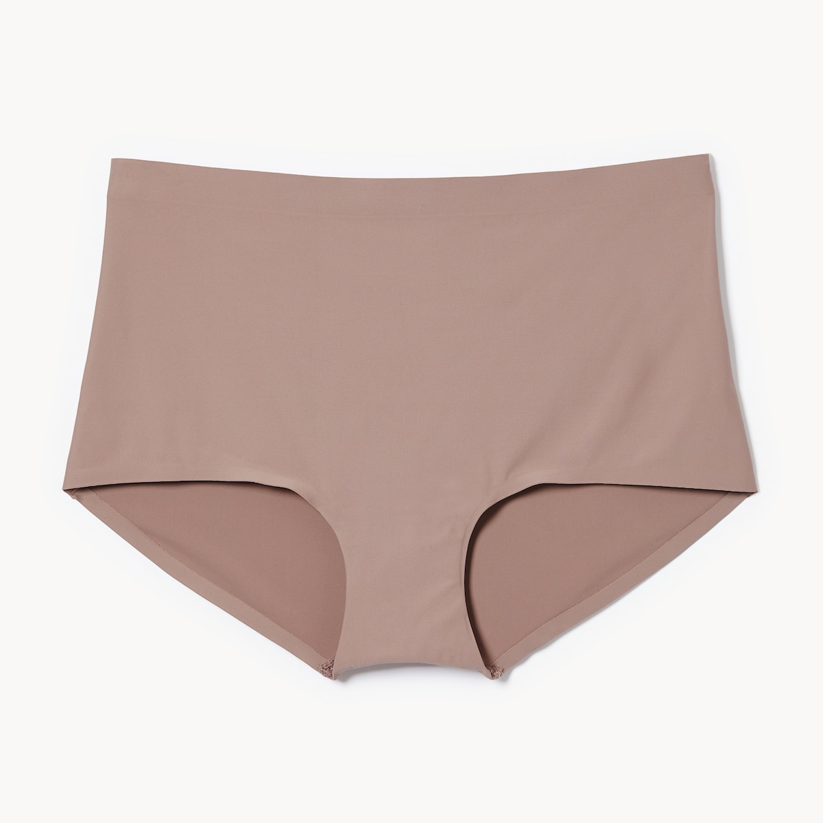 No Show Boyshort - Stone