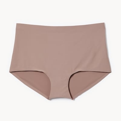 No Show Boyshort - Stone