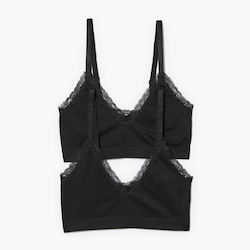 Joe Fresh 2-Pack Seamless Lace Bralette 1 ea, $26.00/1ea
