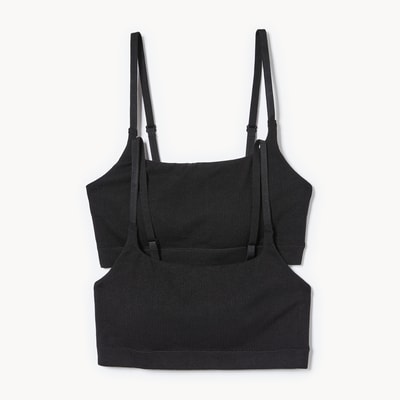 Joe Fresh 2-Pack Seamless Ribbed Bralette 1 ea, $26.00/1ea