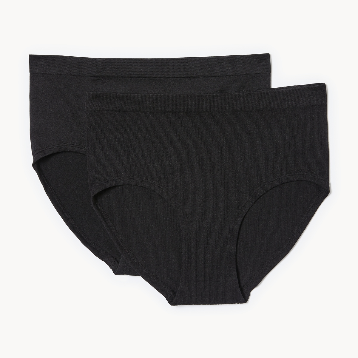 2-Pack Seamless Brief - Black