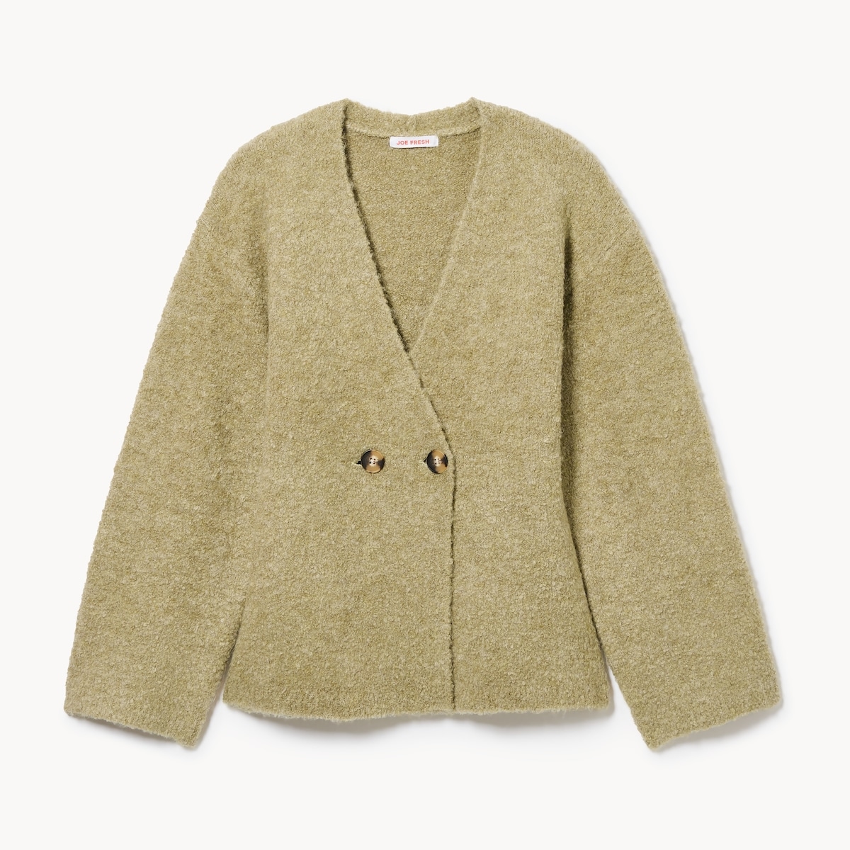 Cardigan double boutonnage