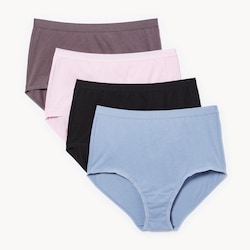 Joe Fresh Ens. 4 culottes à taille haute en coton biologique 1 ea, 16,00 $/1ch