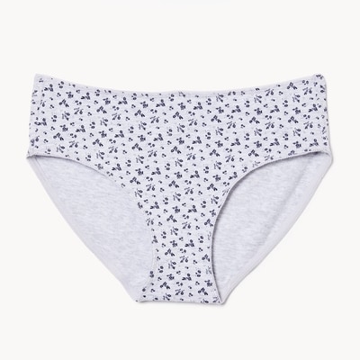 Cotton Picot Hipster - Grey