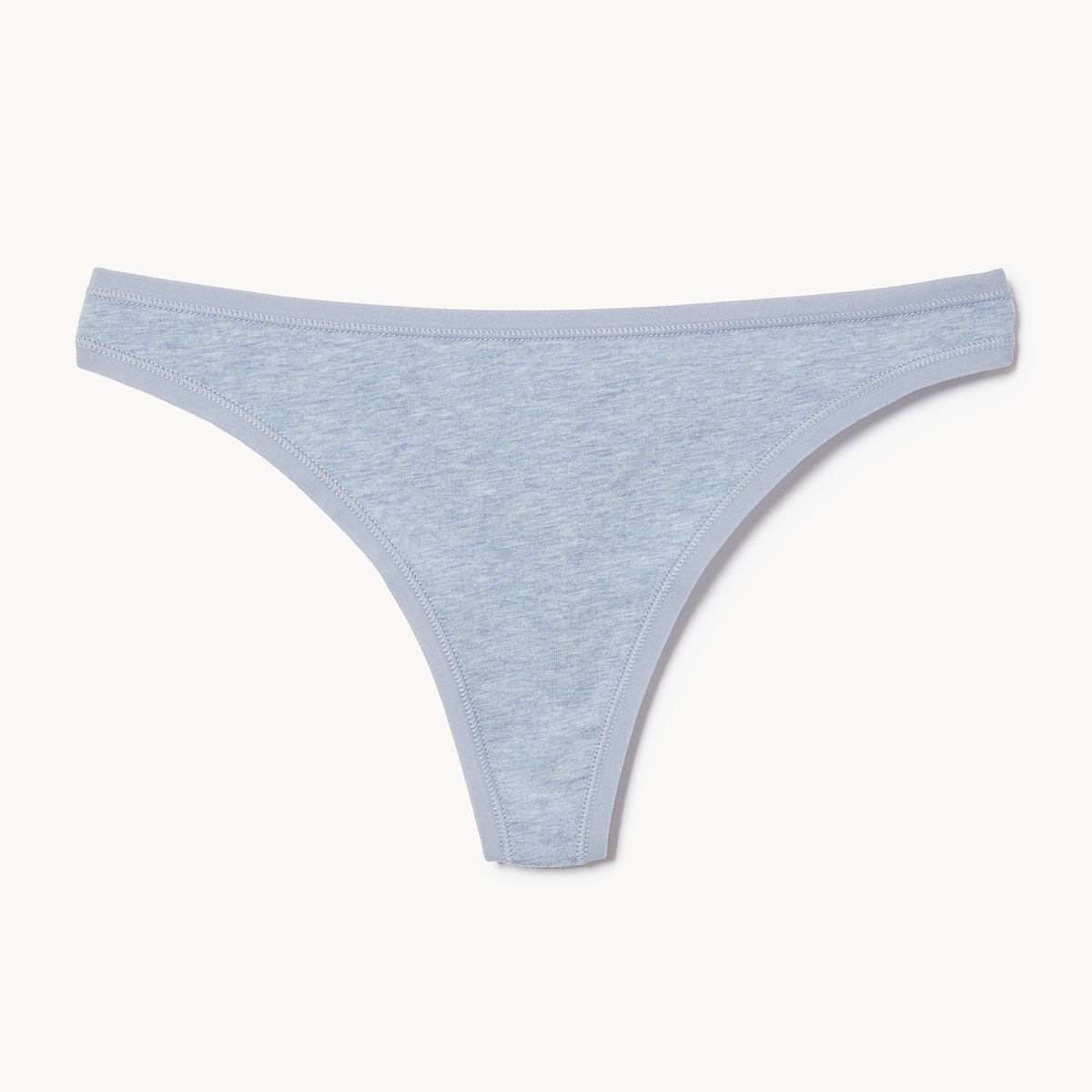 Cotton Thong - Blue