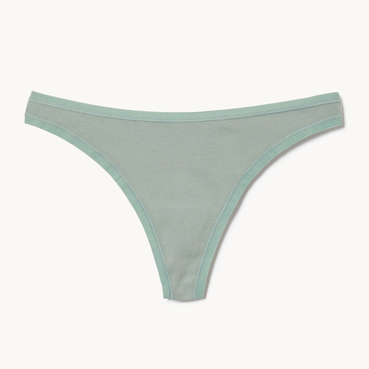 Tanga en coton - Vert
