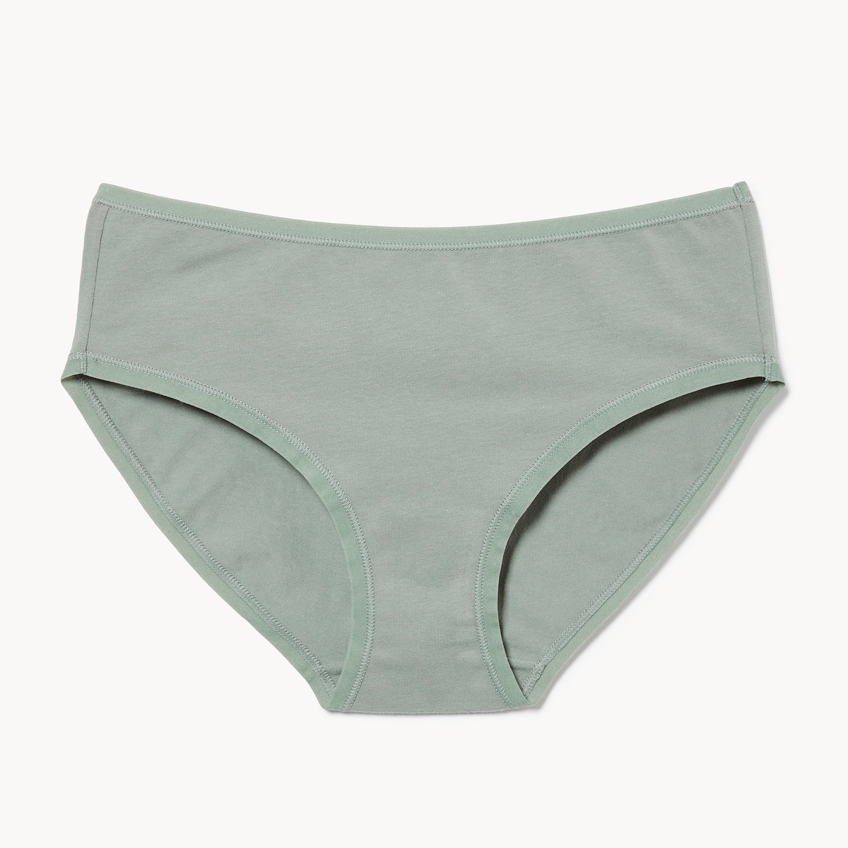 Culotte  taille basse en coton - Vert