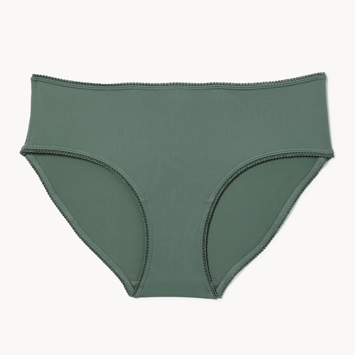 Culotte  taille basse  picots - Vert