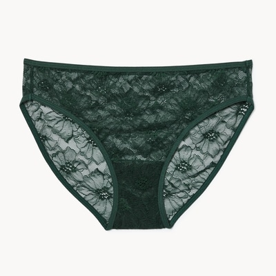 Lace Bikini - Dark Green