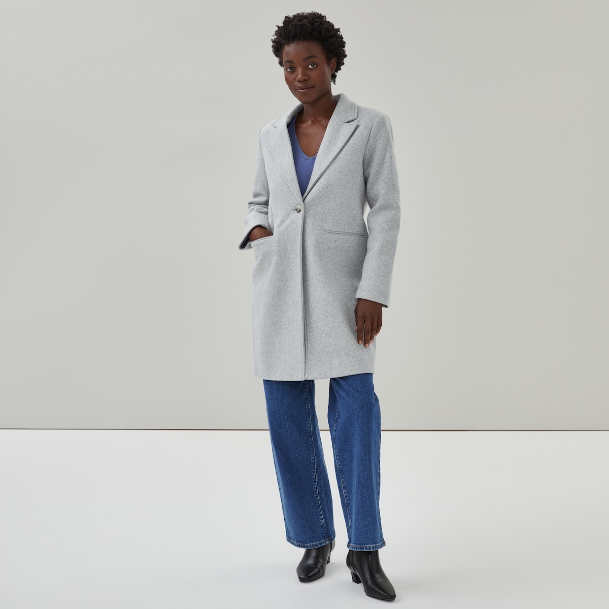 Joe Fresh Melton Car Coat 1 ea, $99.00/1ea