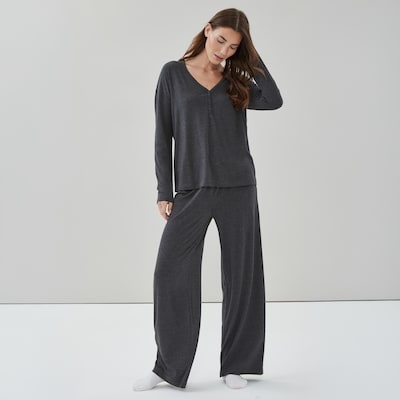 2-Piece Lounge Set - Dark Grey Mix