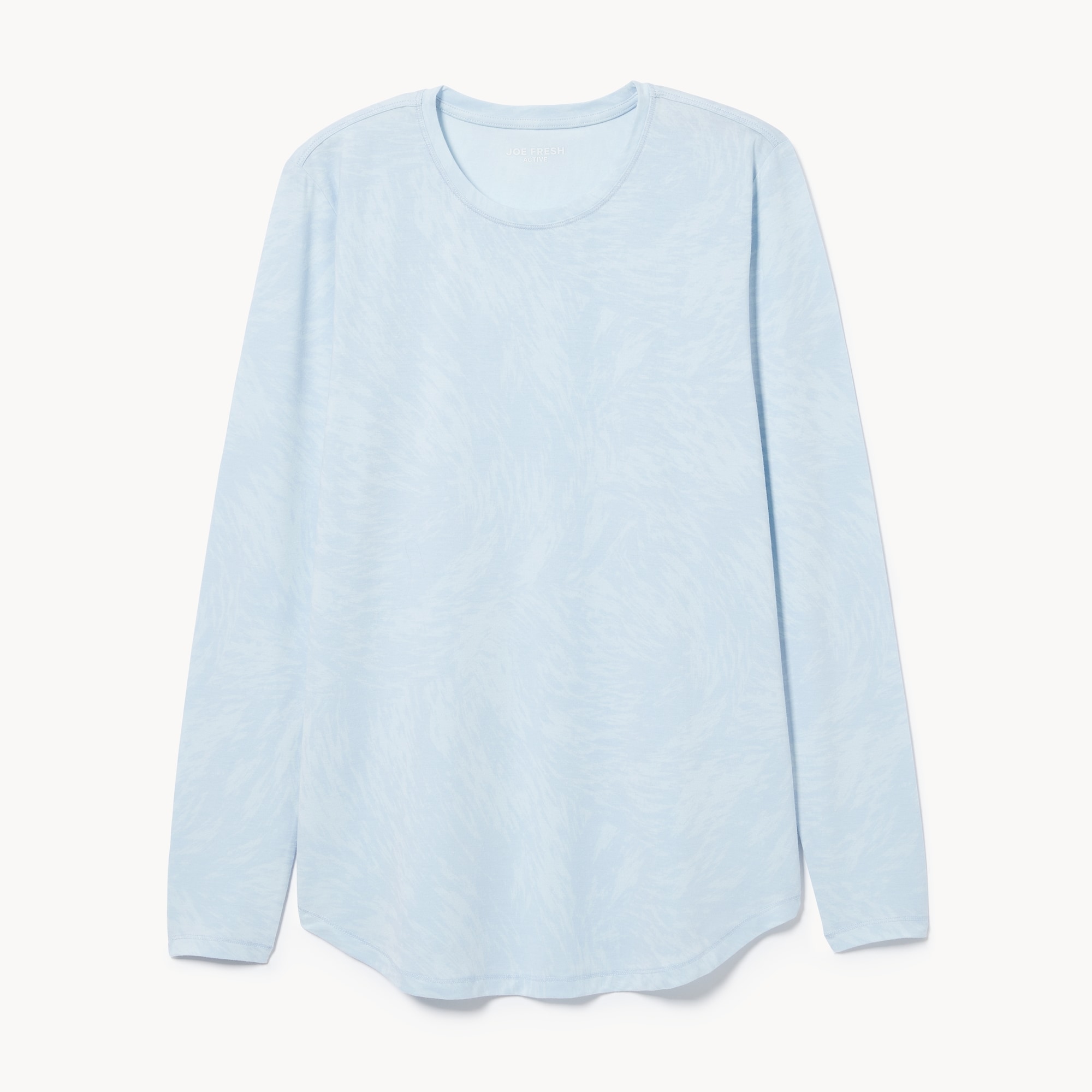Hlover ♡ Active Moisture-Wicking Long Sleeve Top in Light Blue from