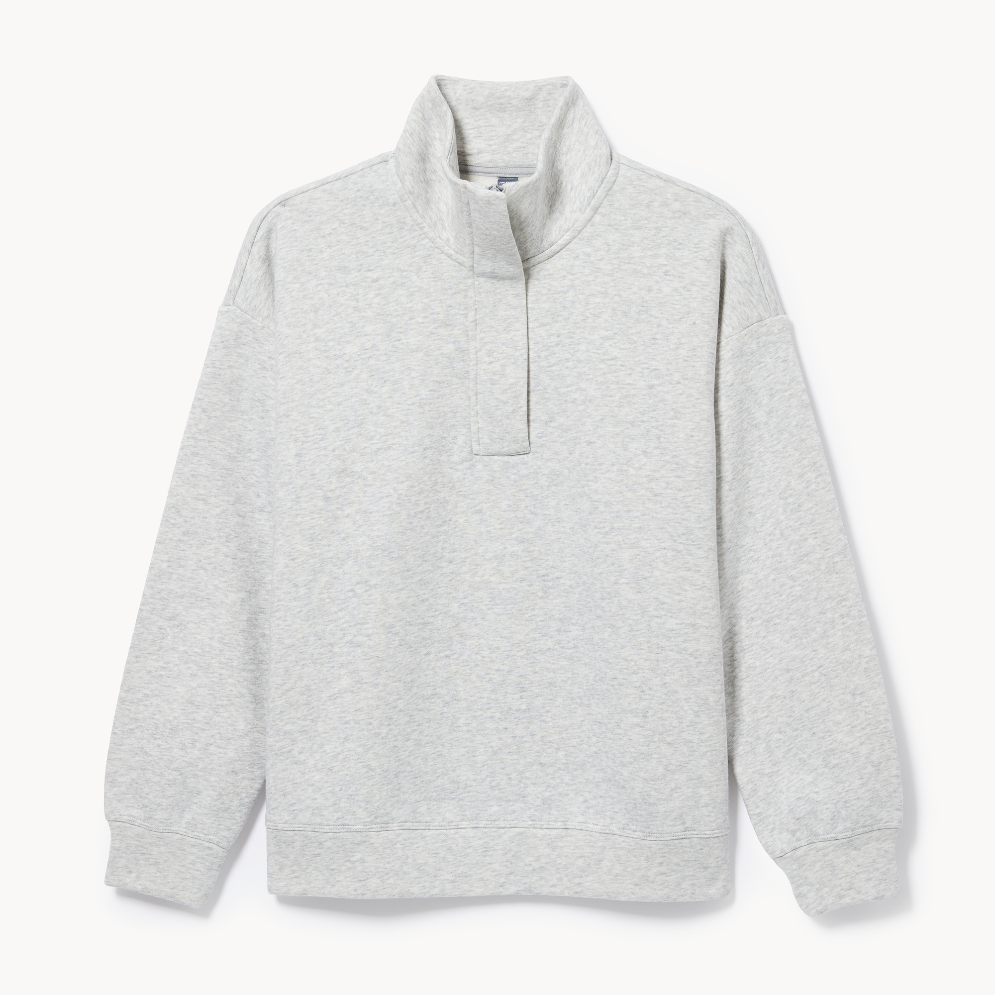 mi EVERYDAY I LIKE 6123592B8 Active Fleece Sweatshirt in Light Grey Mix from Joe Fresh