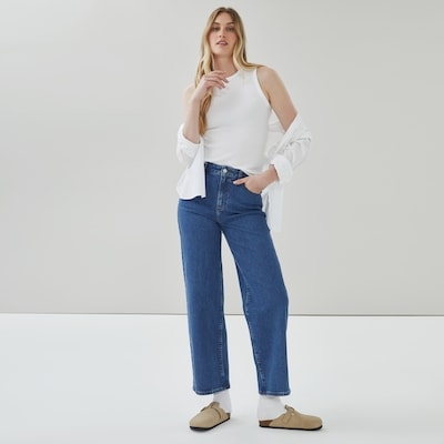 Joe Fresh Medium Wash Wide Leg Jean 1 ea, $45.00/1ea