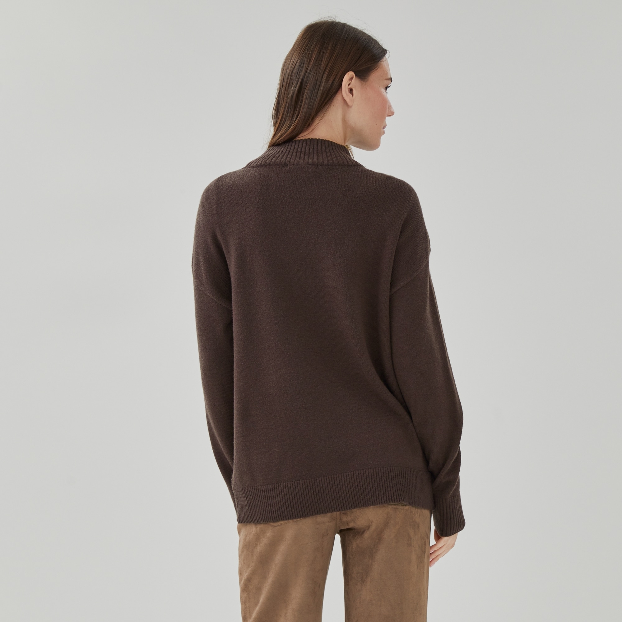 【美品✨】L'Appartement Ribbed Sweater チョコレート 美品✨】L'Appartement Ribbed Sweater チョコレート - メルカリ