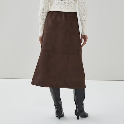 Joe Fresh Faux Suede Midi Skirt 1 ea, $45.00/1ea
