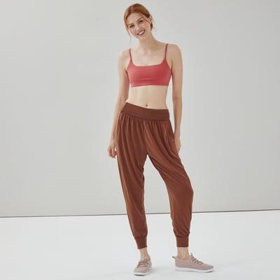 Joe Fresh Pantalon jogging sport jambe ballon à taille haute 1 ea, 29,00 $/1ch