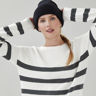Active Long Sleeve Sweater - Off White