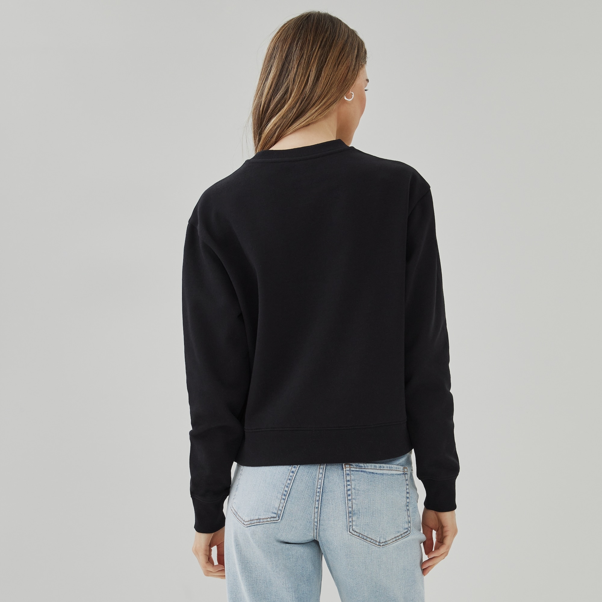 トップス everyone cotton crew neck sweat BLACK L everyone cotton crew neck sweatshirt (NAVY) | everyone