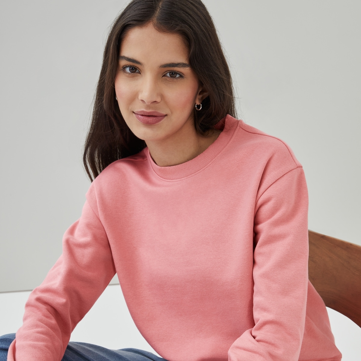 Crewneck Sweatshirt - Dusty Rose