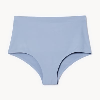 Culotte à taille haute invisible - Bleu