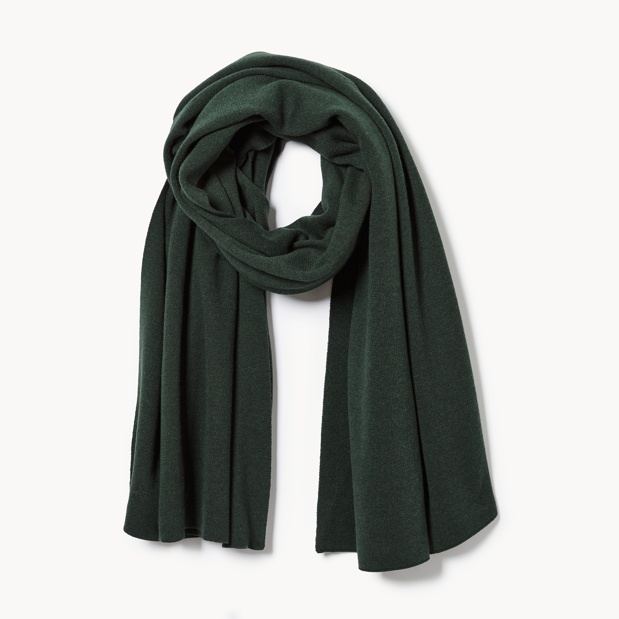Knit Scarf in Dark Green from Joe Fresh