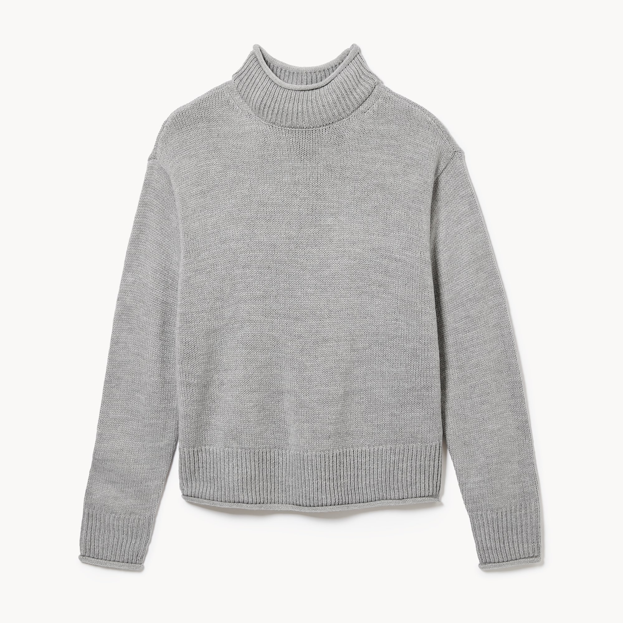 ★sale★TFW49 MOCK NECK KNIT Mock Neck Sweater in Grey Mix from Joe Fresh