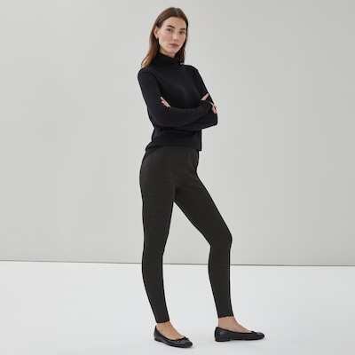 Textured Legging - Grey Mix