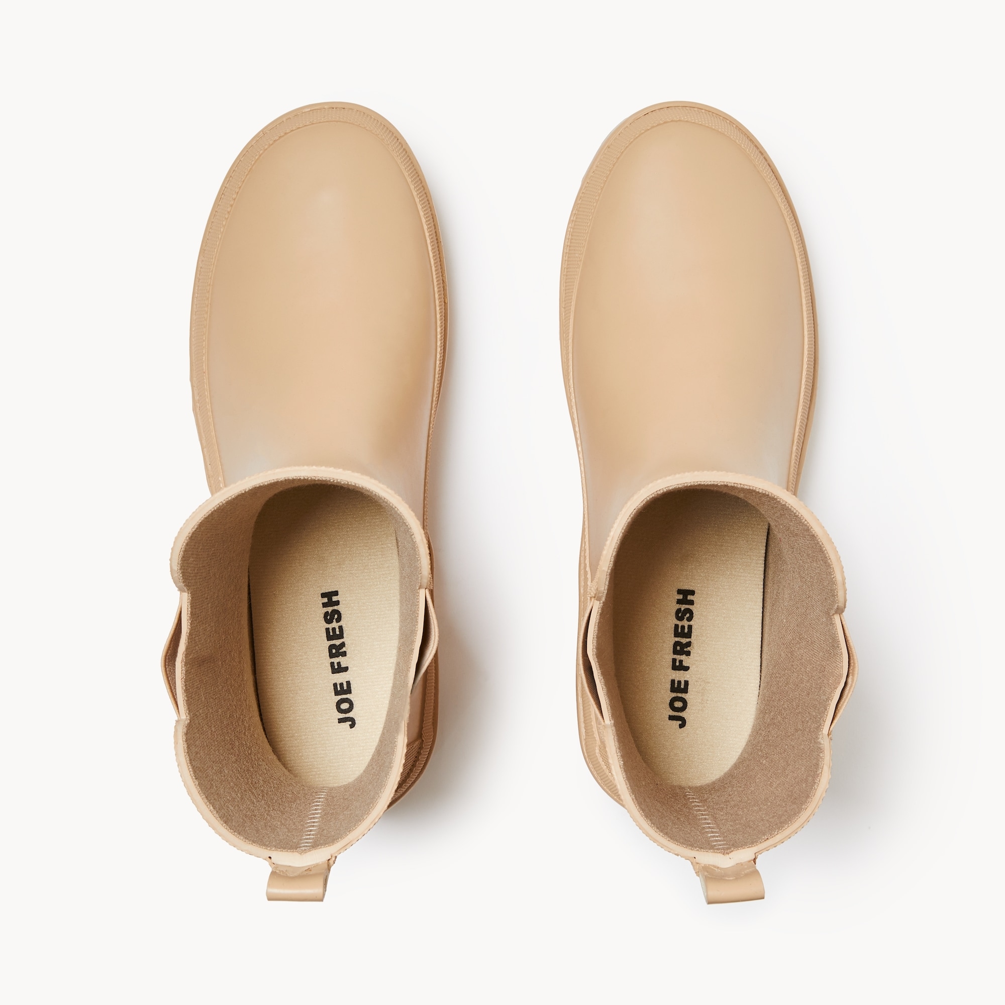 Lug Rain Boots in Sand from Joe Fresh