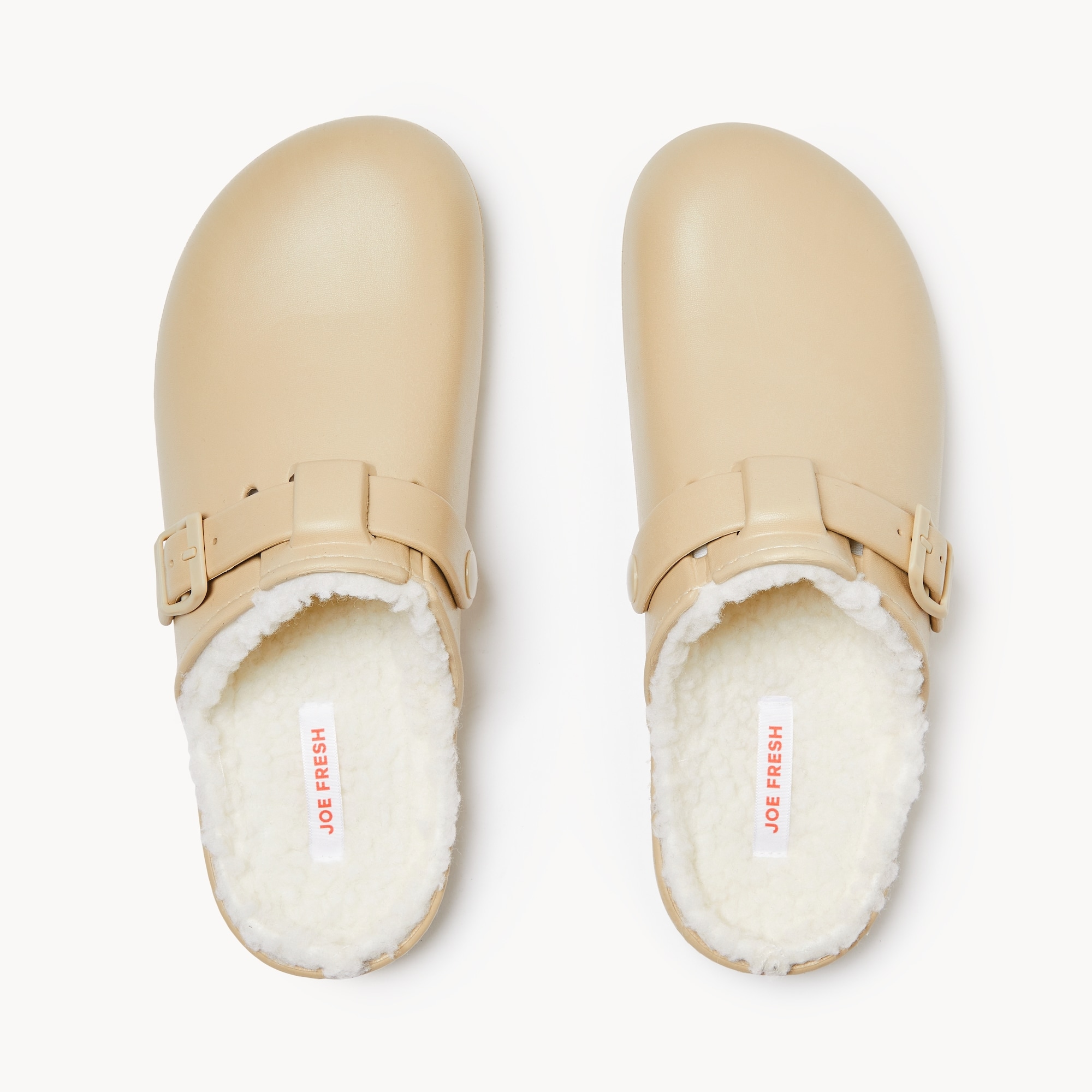 Teddy Rain Clogs in Sand from Joe Fresh