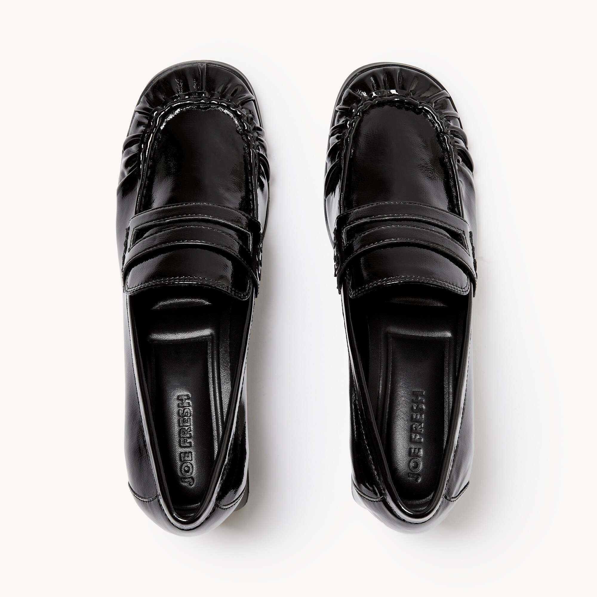 Block Heel Loafers