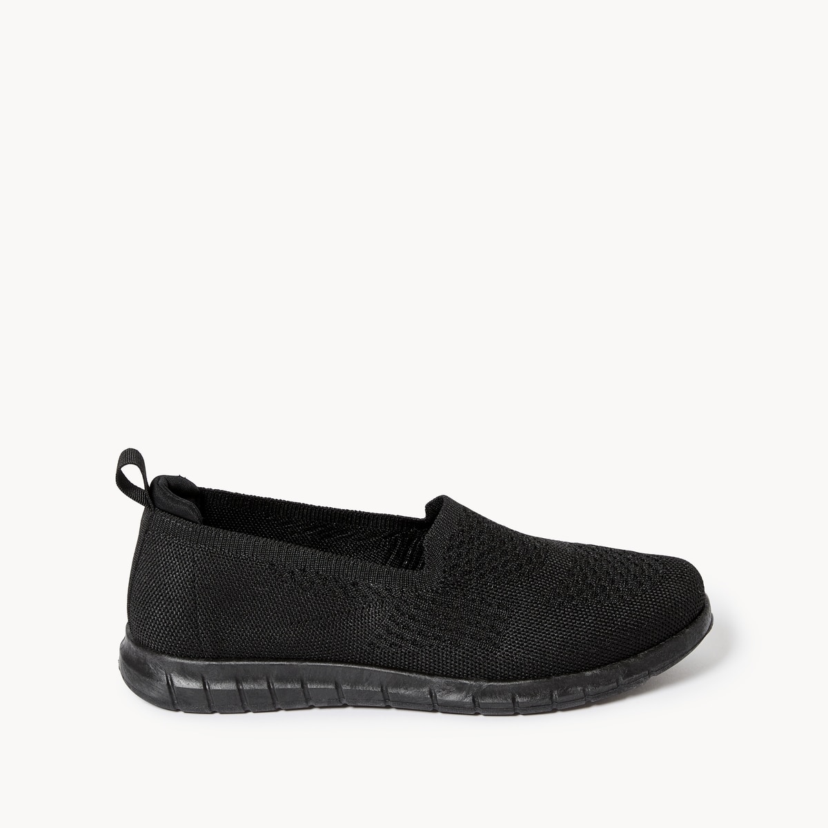 Knit Sneakers - Black