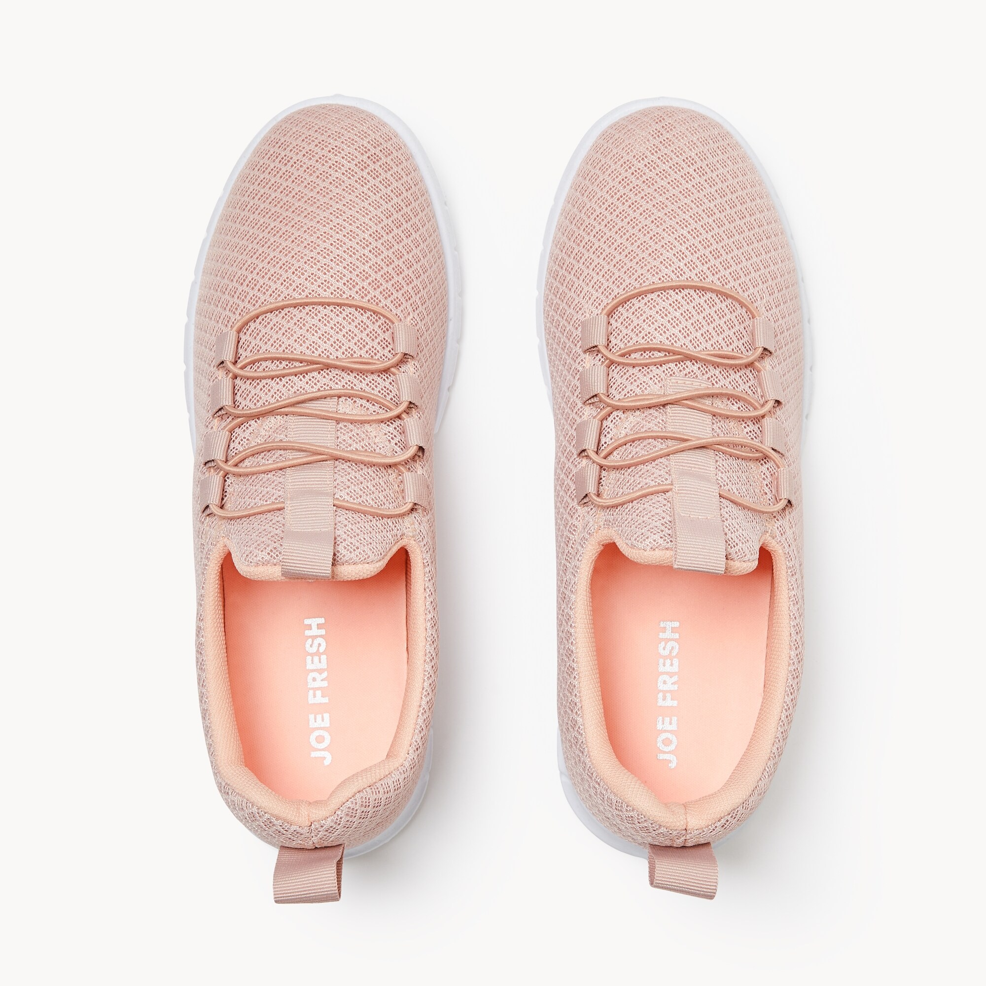 Athletic Lace Up Knit Sneakers