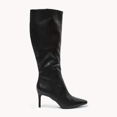 Heeled Dress Boots - Black