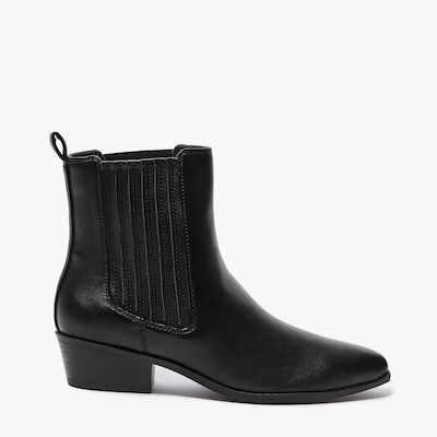 Bottillons de style western - Noir