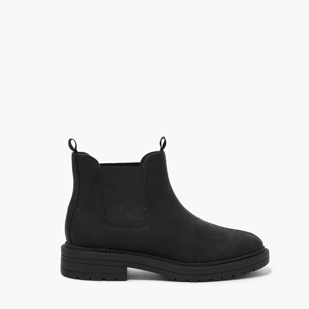 Bottes cambres semelle crante - Noir