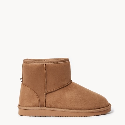 Cozy Short Boots - Light Brown