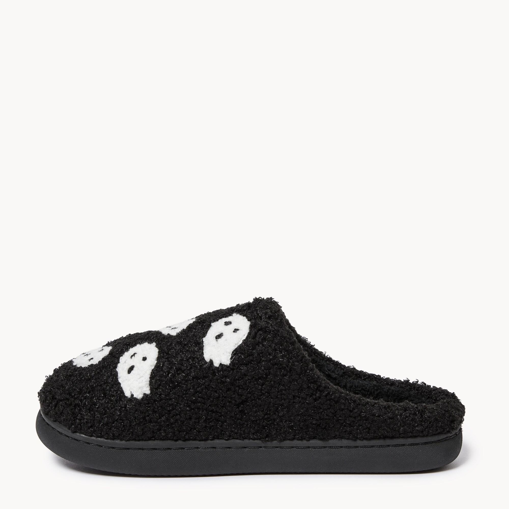 Ghost Slippers in Black from Joe Fresh