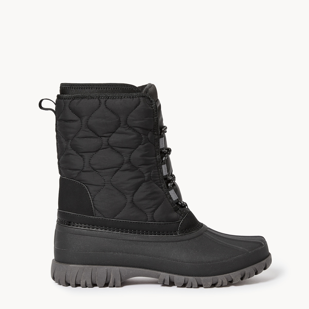 Bottes dhiver matelasses - Noir